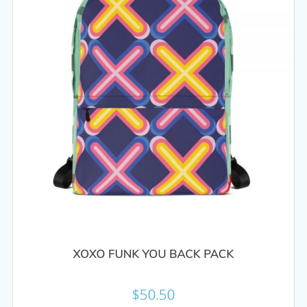 Xoxo backpack - Picture 2 of 2